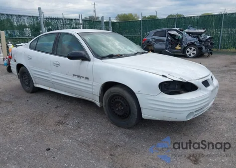 2002 Pontiac Grand Am Se из США, поврежденный, VIN 1G2NE52FX2C196492
